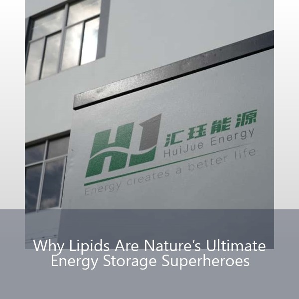 Why Lipids Are Nature’s Ultimate Energy Storage Superheroes